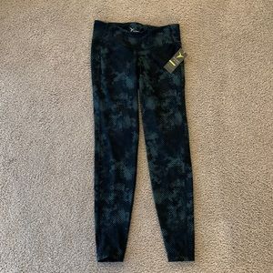 Old Navy Camouflage Leggings - Black and Green